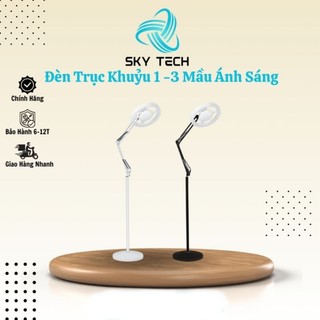 Đèn Led 2 mầu Đen - Trắng Dùng Trong Spa Chăm Sóc Da, nail, mi, Đèn Khủy Nâng Hạ Điều Chỉnh Độ Cao