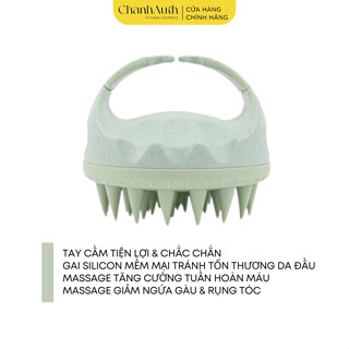 Lược gội đầu silicon mềm tay cầm tiện dụng Cio&co full hộp