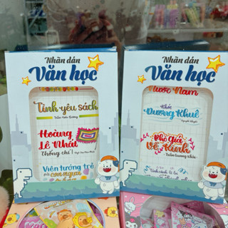 Bộ tiêu đề cả năm học ngữ văn 6-7-8-9 (ct mới nhất) đóng hộp cute