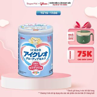 Sữa Bột Glico Icreo Grow - Up Milk (Icreo Số 1) Lon 820g