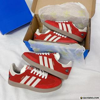 giầy thể thao nam Ad 3 màu đen trắng đỏ hot nhất 2024!