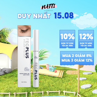 [CHÍNH_HÃNG] Dưỡng mi FEG Plus Stem Cells ban ngày tinh chất từ thiên nhiên dưỡng mi dài dày không gây thâm mắt