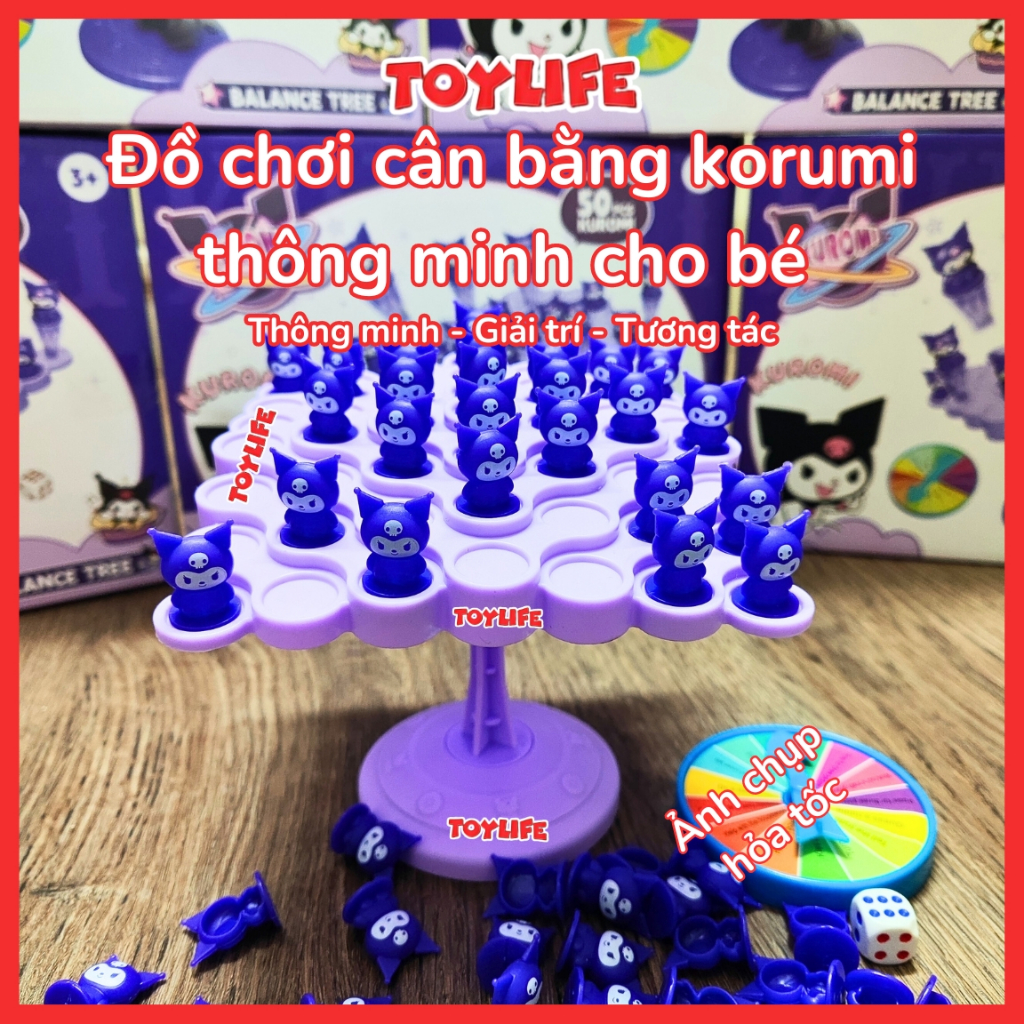 Đồ chơi cân bằng kuromi thông minh cho bé cây cân bằng ếch trò chơi thăng bằng phi hành gia trẻ em T