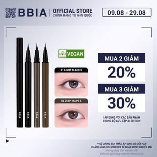 Kẻ mắt dạng nước bbia last pen eyeliner slim 0.4g