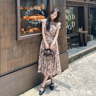 D.chic chân váy midi cạp rời xếp ly ms: 382880