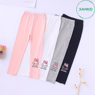 8-40kg Quần Legging Dài in THỎ Bé Gái Cực Thoải Mái Và Sang Chảnh,Quần Thun Ôm Dài Bé Gái
