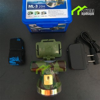 Đèn pin siêu sáng, đèn pin đeo đầu ML3