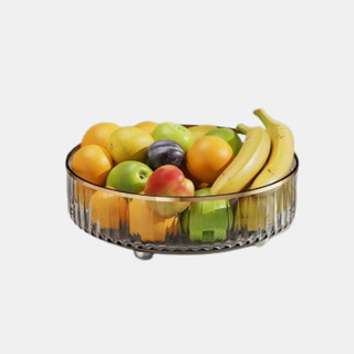Khay đựng đồ xoay 360 dùng đựng đồ gia vị nhà bếp, mỹ phẩm, thẩm mỹ, độ bền cao mã: akh07
