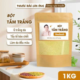 Bột tắm trắng thuốc bắc 1kg, bột thuốc bắc 24 vị ủ trắng da, tẩy tế bào chết - Lãn Ông