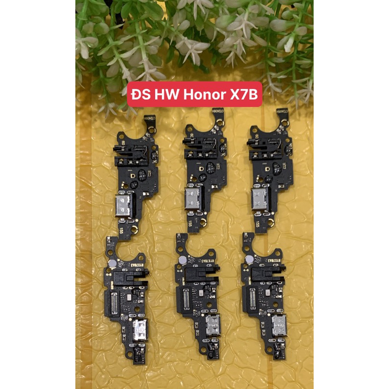 cụm bo mạch sạc honor x7b/ cụm đuôi sạc honor x7b/ cụm sạc honor x7b zin mới