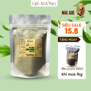 Bột Ủ Trắng Thảo Dược Người Dao Handmade Nguyên Chất Nhà Quê giúp da trắng hồng giảm sẹo mờ thâm 100G 300G