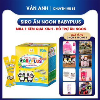 Siro Ăn Ngon Babyplus 🍇Hỗ trợ bé ăn ngon ,Ngủ ngon ,tăng cân tự nhiên ,cải thiên bón ,giảm ốm vặt tăng đề kháng🍇 KÈM QUÀ