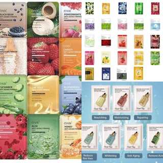 Mặt Nạ Giấy Ginbi/ Bioaqua Nội Địa Trung Tinh Chất Trái Cây Dưỡng Ẩm Sáng Da Chống Lão Hoá