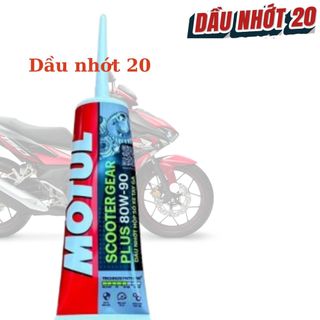 Nhớt hộp số xe ga cao cấp Motul Scooter Gear Plus SAE 80W90 120ML