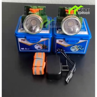 Đèn pin đội đầu siêu sáng, đèn pin sạc điện ML3 Dony