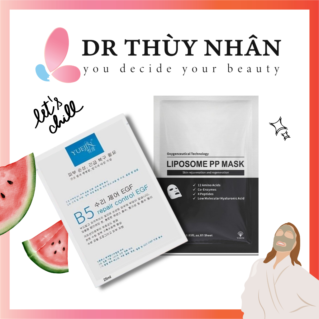 Mặt nạ làm dịu da, dưỡng ẩm da Yuejin B5/ B5 lipo