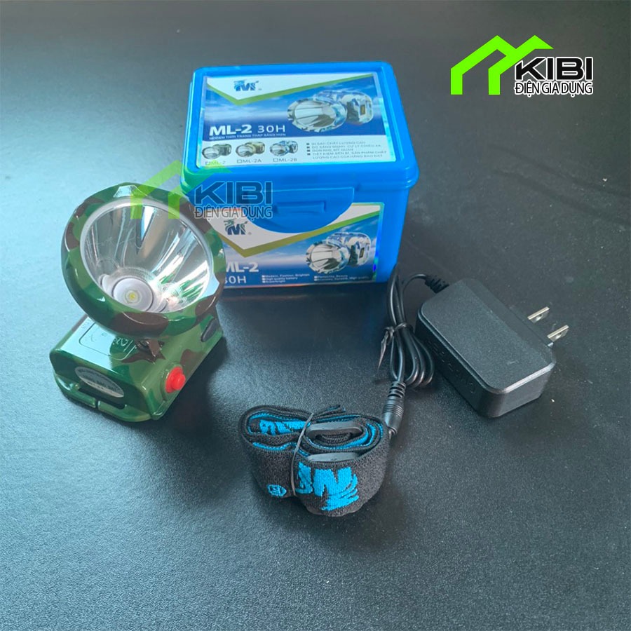 Đèn pin siêu sáng, đèn pin đeo đầu ML2