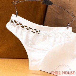 Quần lọt khe cotton cách điệu dây đan