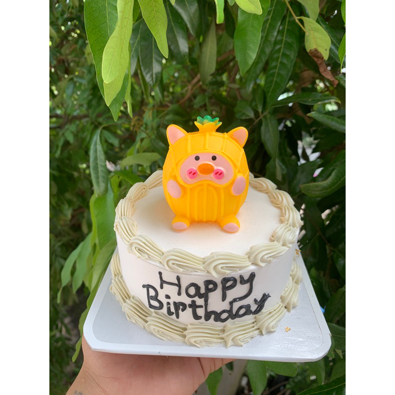 bánh sinh nhật giả - bánh sinh Nhật mô hình - mầu ô tô tiền đô