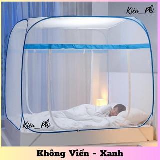 Màn mùng chụp tự bung người lớn gấp gọn ❣️ 1m2x2m 1m4x2m 1m6x2m 1m8x2m 2m2x2m đỉnh chóp vuông chống muỗi