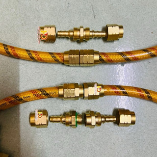 Đầu Nối Nhanh Dây Xịt Rửa Xe, Dây Cá Sấu, Dây Phun Thuốc 8.5mm Bằng Đồng ( Không Cần Máy Bấm )