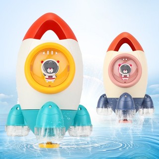 ĐỒ CHƠI NHÀ TẮM - PHI THUYỀN THÁM HIỂM VŨ TRỤ XOAY VÀ PHUN NƯỚC TỰ ĐỘNG CHO BÉ