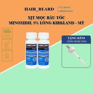 Dung Dịch mọc râu tóc combo 2 lọ Minoxidil 5%