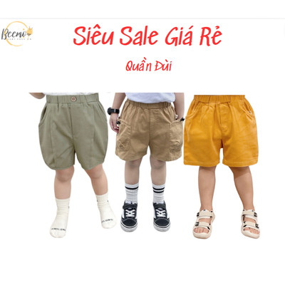 Quần đùi Beemo- xả hàng tồn kho giá rẻ cho bé trai từ 9-24kg