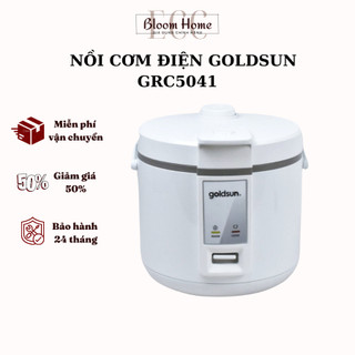 Nồi cơm điện cơ goldsun grc5041 1.8l, nồi cơm cho gia đình thiết kế sang trọng, có quai xách