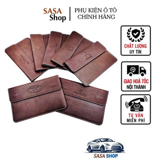 Ví da đựng giấy tờ ô tô có lô gô cao cấp - Bóp đựng giấy tờ xe hơi có logo các dòng xe
