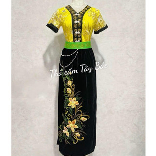 Bộ áo cóm dân tộc Thái hàng cao cấp