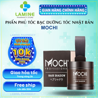 Phủ Bạc Tóc Mochi Nhật Bản - Phấn Phủ Bạc Tóc Mochi Dưỡng Tóc Chắc Khỏe, Che Khuyết Điểm Tóc Thưa, Hói Đầu