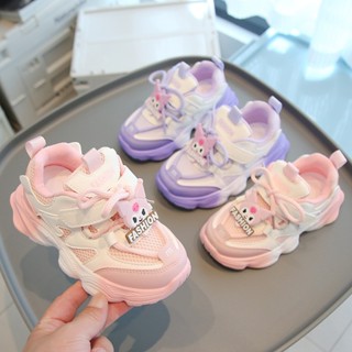 Giày Thể Thao Kuromi Cho Bé Gái Từ 2-13 Tuổi Siêu Nhẹ Đàn Hồi Kháng Khuẩn Phối Màu Cực Xinh ( TX667))