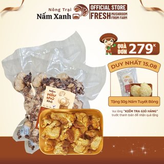 Nấm hầu thủ khô túi 500gr 1kg hầm món bắc ngon bổ - nông trại nấm xanh