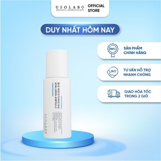 Serum HA Usolab Bio Moisturizing Hyaluron Ampoule - Tinh chất căng bóng HA thủy phân 50ml