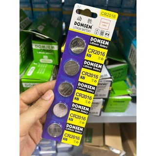 Vỉ 5 viên pin CR2016 Battery 3V - Cmos CR2016