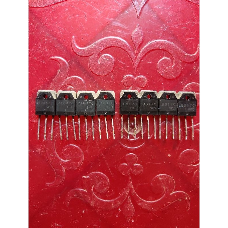 cặp sò D1047 và B817 xịn tháo máy