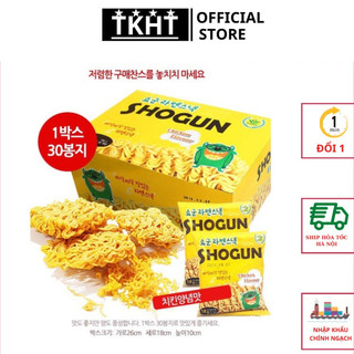 Mì tôm trẻ em ăn liền shogun làm từ khoai tây mỳ tôm shogun hàn quốc - hộp 30 gói