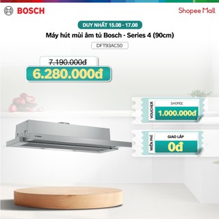 Máy hút mùi âm tủ bosch dft93ac50- series 4 - hàng chính hãng
