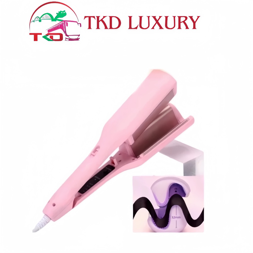 Máy uốn tóc hippie sóng nước 32mm chất liệu gốm sứ ceramic cao cấp - FENITE