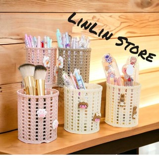 Ống cắm bút tròn hình dễ thương