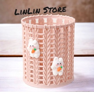 Ống cắm bút tròn hình dễ thương