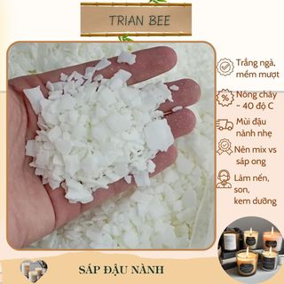 Sáp đậu nành 100g, sáp từ dầu đậu nành an toàn cho sức khoẻ