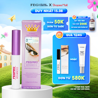 Serum Dưỡng Mi FEG Pro Advanced Ban Đêm - Dưỡng Mi Dài, Cong Vút, Giảm Gãy Rụng (3ml)