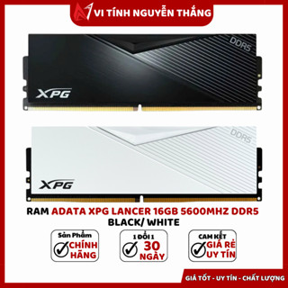 RAM ADATA XPG LANCER 16GB 5600MHZ DDR5 BLACK/ WHITE