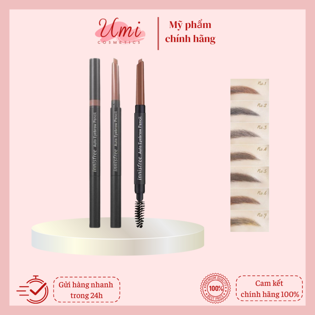 Chì kẻ mày innisfree mẫu mới 2019