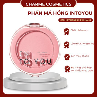 Phấn Má Hồng INTO YOU Color Card Single Blush Đơn Sắc Màu Sắc Nữ Tính Tinh Tế Mềm Mại