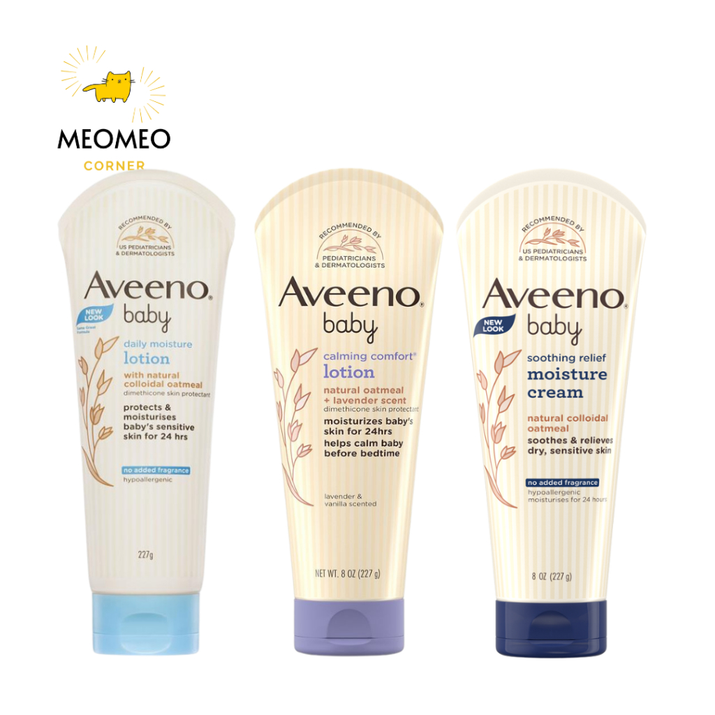 Kem Dưỡng Da Aveeno Baby Cho Bé Từ Sơ Sinh