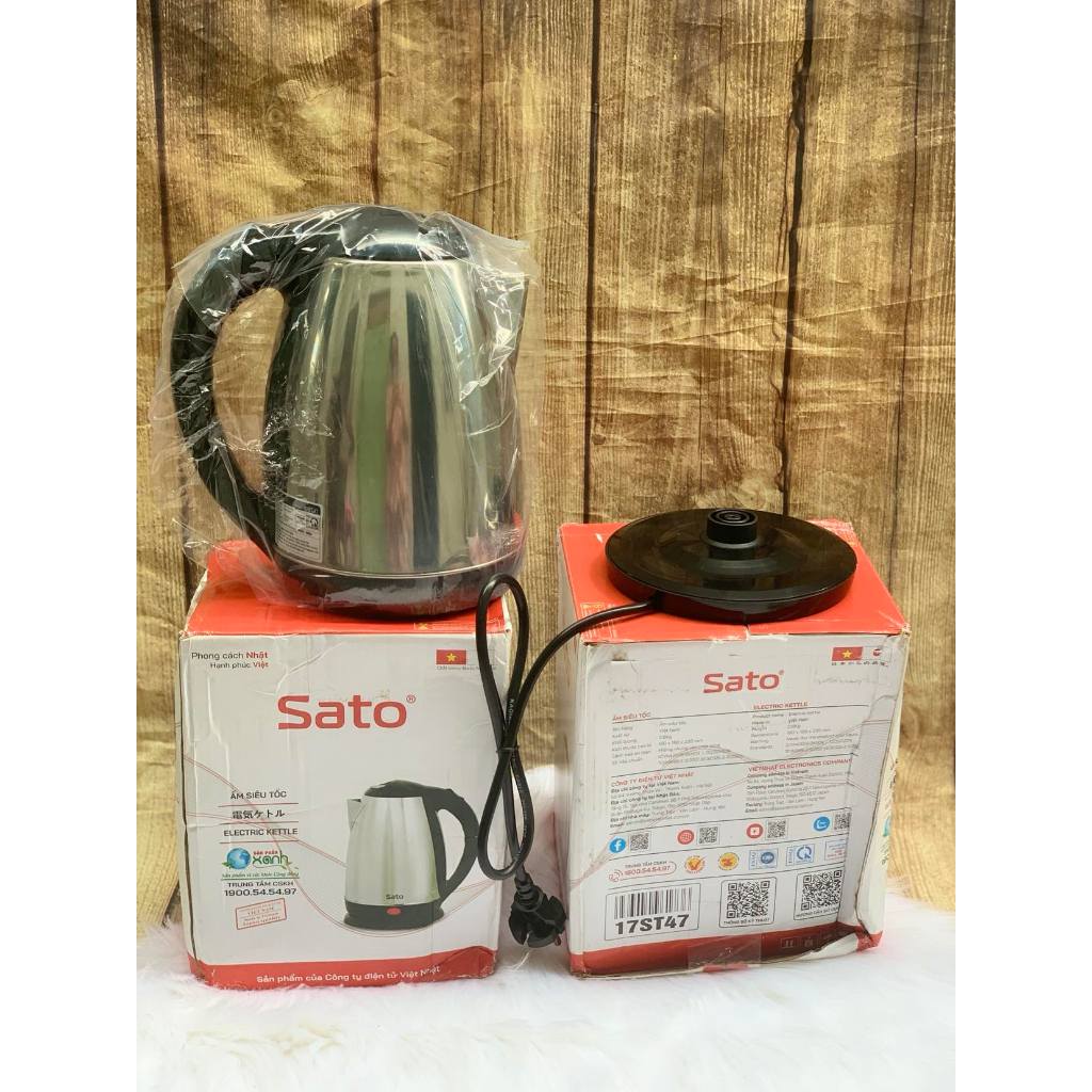 Ấm siêu tốc Sato 17ST47 1.8L