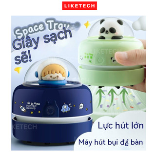 Máy hút bụi mini cầm tay không dây dùng vệ sinh bàn làm việc, máy tính sạc pin usb công suất 110w